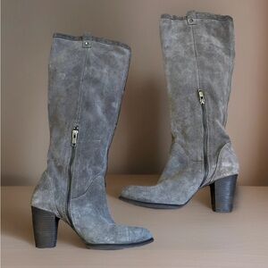 UGG Women’s Boots Ava Tall Knee High Suede Boot Size 9.5  Heeled Style 1013679